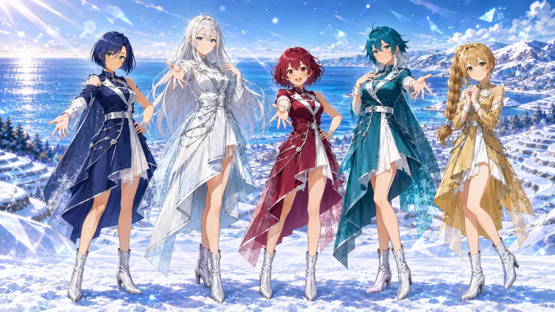 新潟県の5人組 雪稜ノクターン