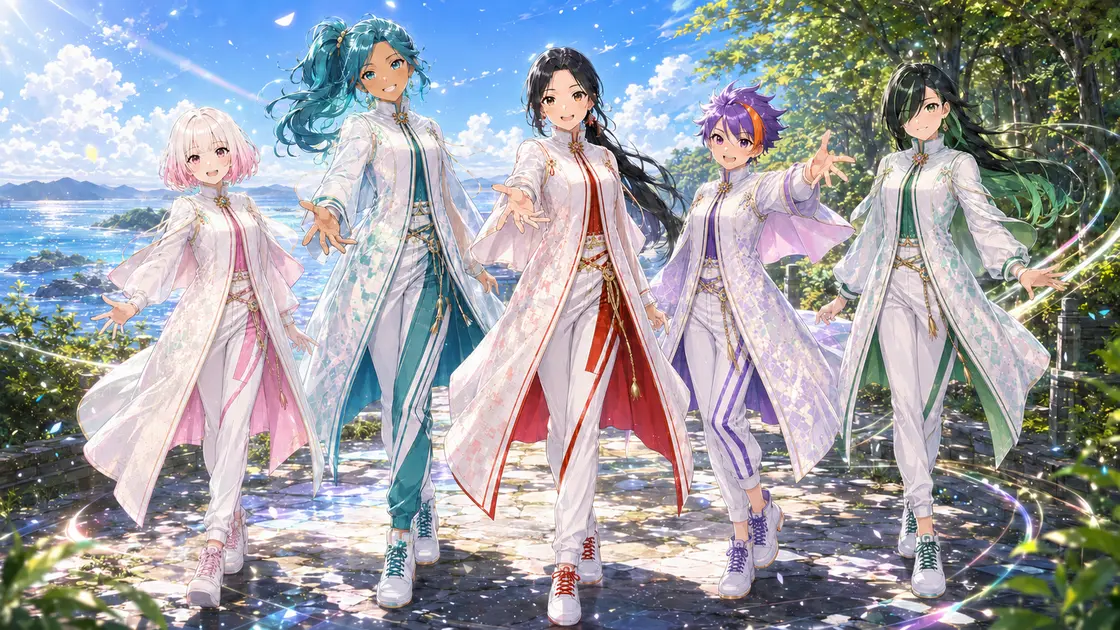 三重県の5人組 珠潮カグラ